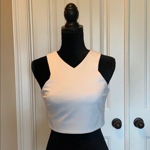 Kendall Kylie White Crop Top